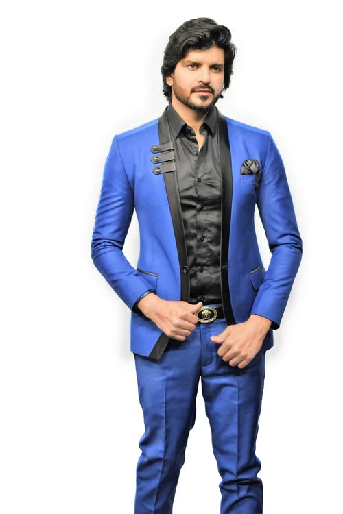 Royal Blue Designer Suit