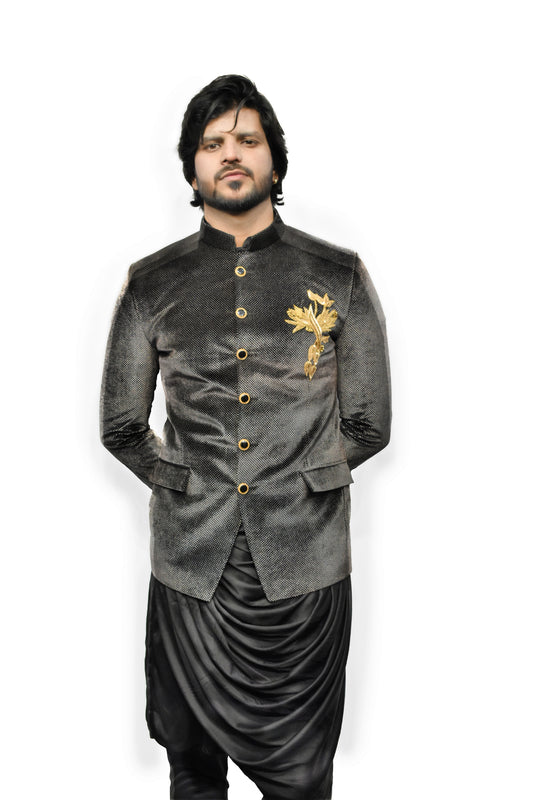 Bandhgala Waistcoat Kurta Pyjama