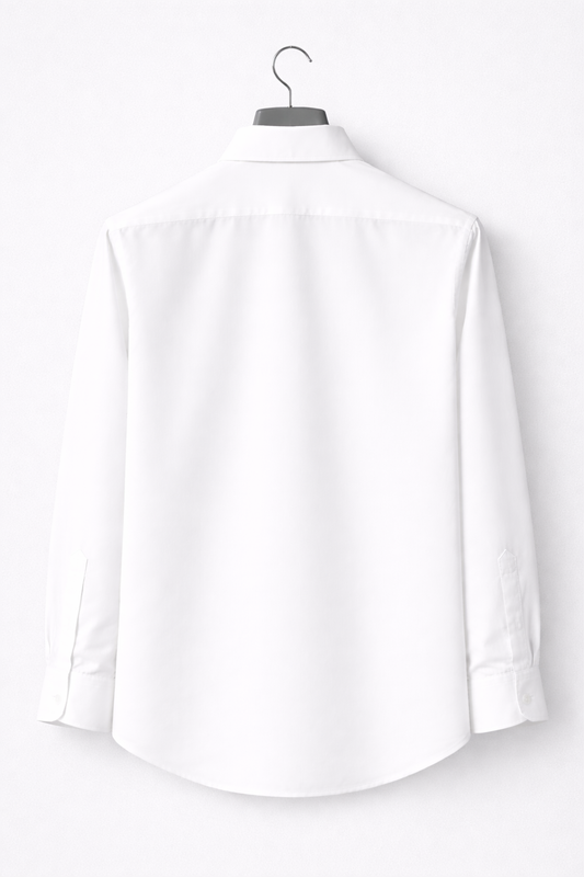 Premium White Japanese Fabric Men's Shirt