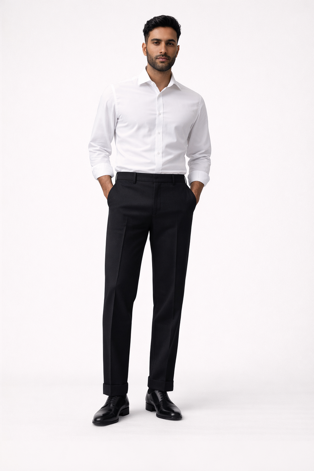 Premium Japanese Fabric Z Black Trouser