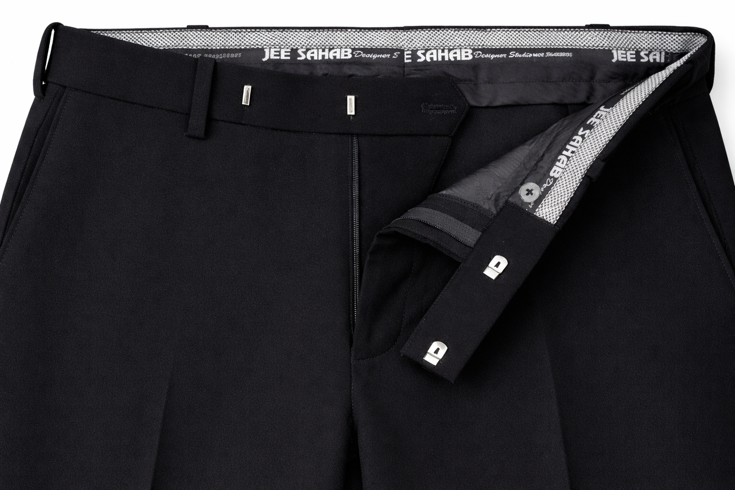 Premium Japanese Fabric Z Black Trouser
