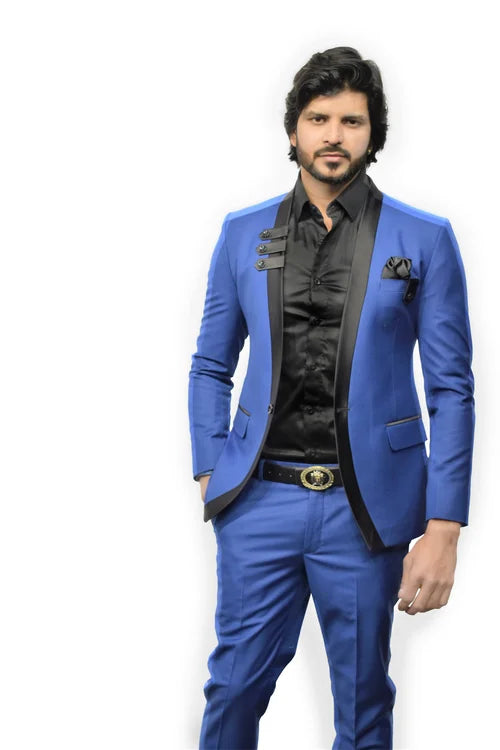 Royal Blue Designer Suit