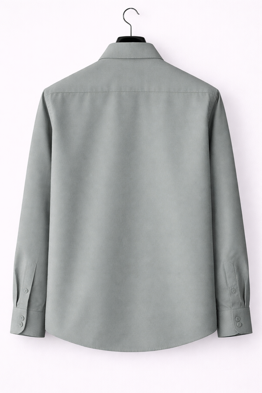 Premium Sage Grey Japanese Fabric Men's Shirt